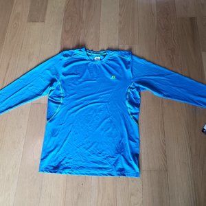 NWT Russell Athletic Men's XL Dri-Power Performance Long Sleeve Blue Training